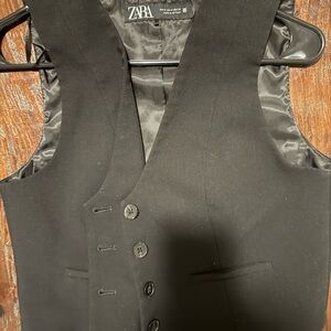 Zara women’s  Black Vest